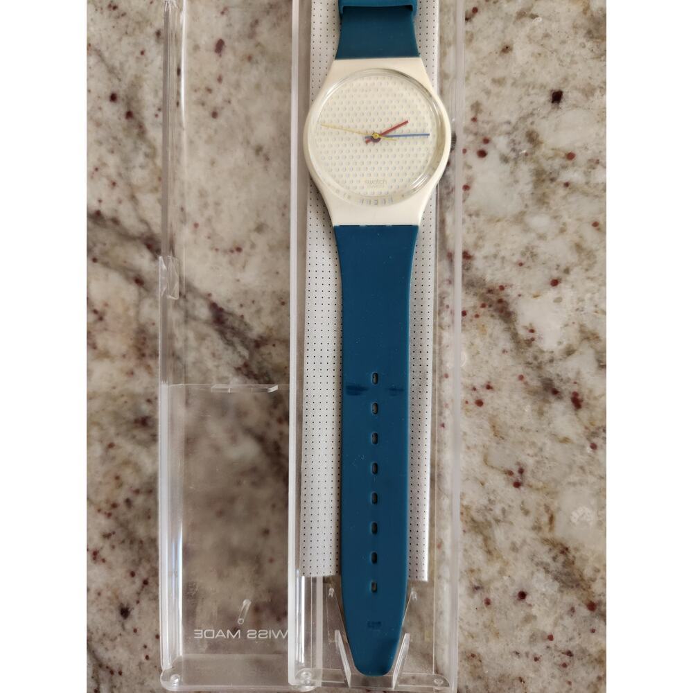 Vintage Swatch Watch "Ping Pong" GW106 New old stock in original case - Picture 5 of 13